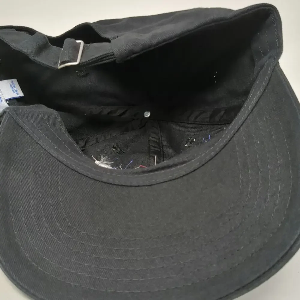 Port & Company Baseball Cap Black One Size Hat MILOCON Embroidered Slideback
